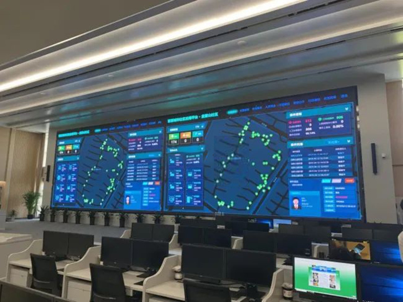 崇明城運(yùn)LED智慧顯示系統(tǒng)