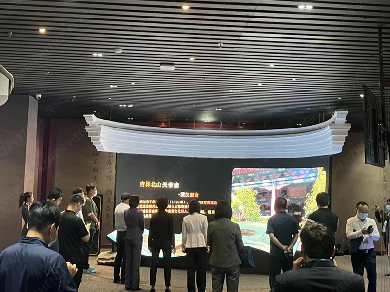 運城天下關公廟，LED顯示屏項目